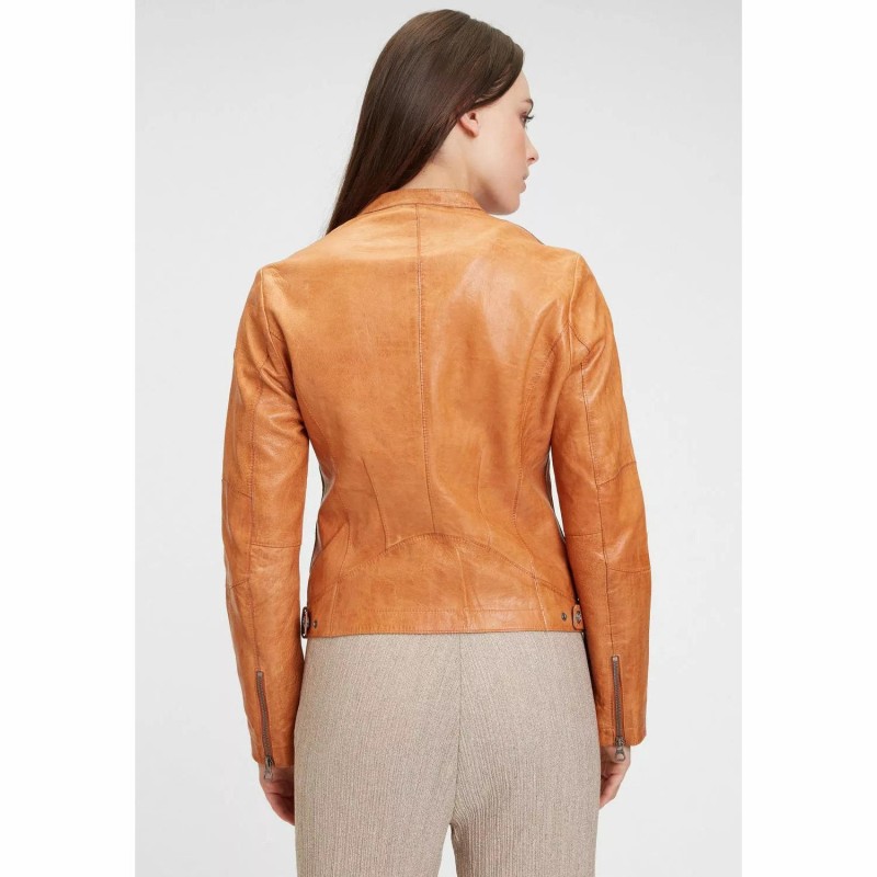 Geaca de Piele Dama Gipsy Camel GWMimmy LBV – IMBRACAMINTE Geaca de Piele Dama Gipsy Camel GWMimmy LBV – IMBRACAMINTE