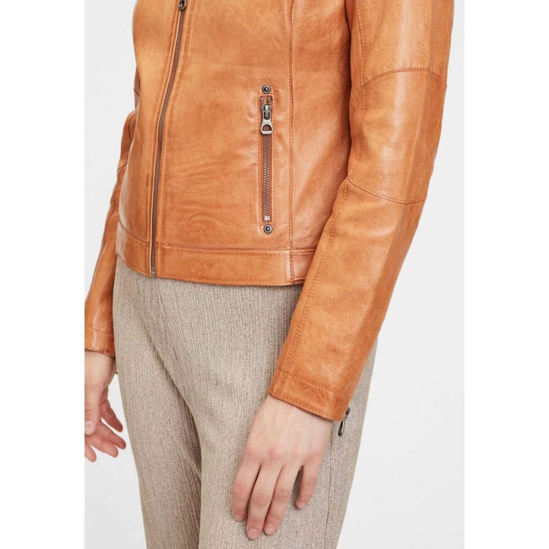 Geaca de Piele Dama Gipsy Camel GWMimmy LBV – IMBRACAMINTE Geaca de Piele Dama Gipsy Camel GWMimmy LBV – IMBRACAMINTE