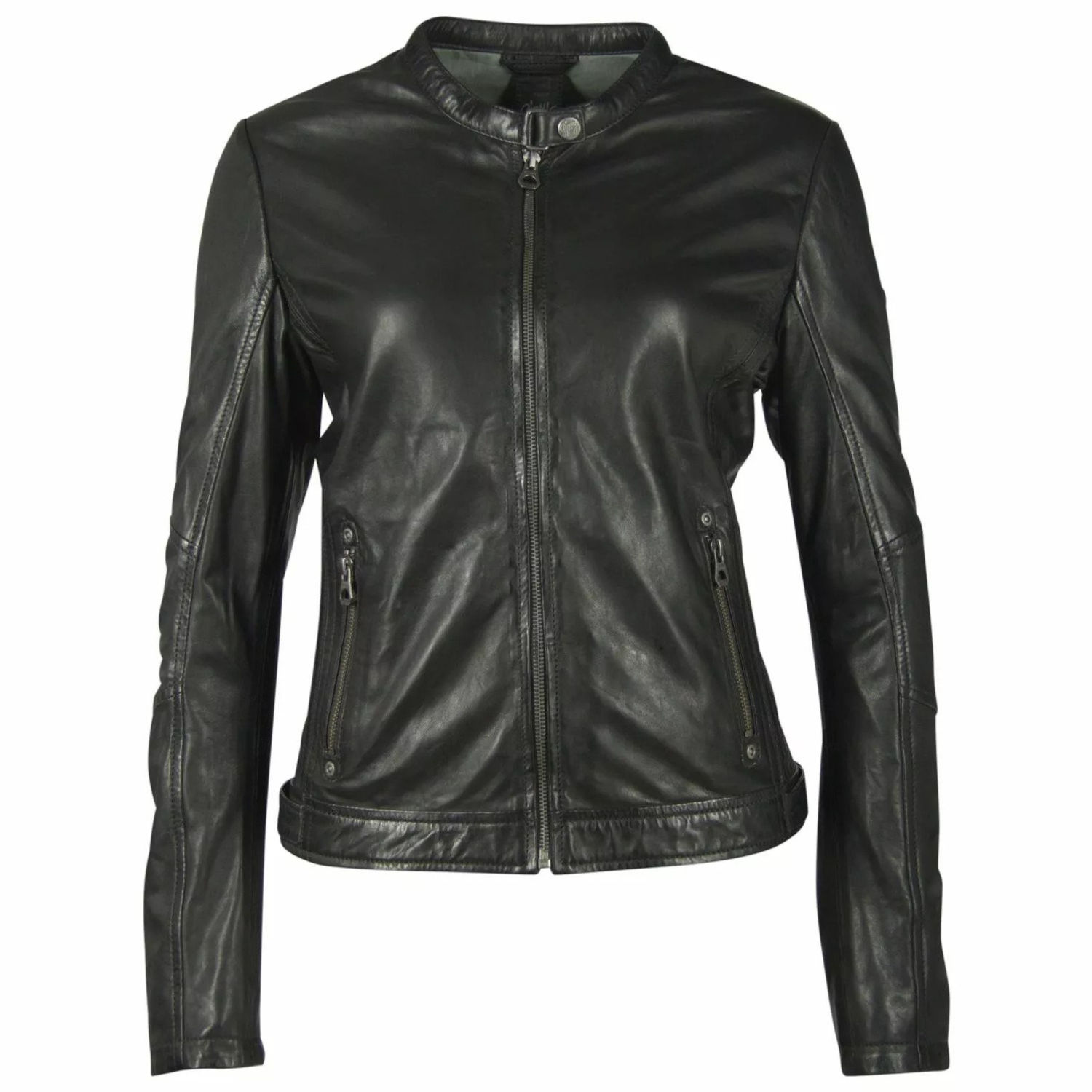 Geaca de Piele Dama Gipsy Neagra GWMimmy LBV – IMBRACAMINTE