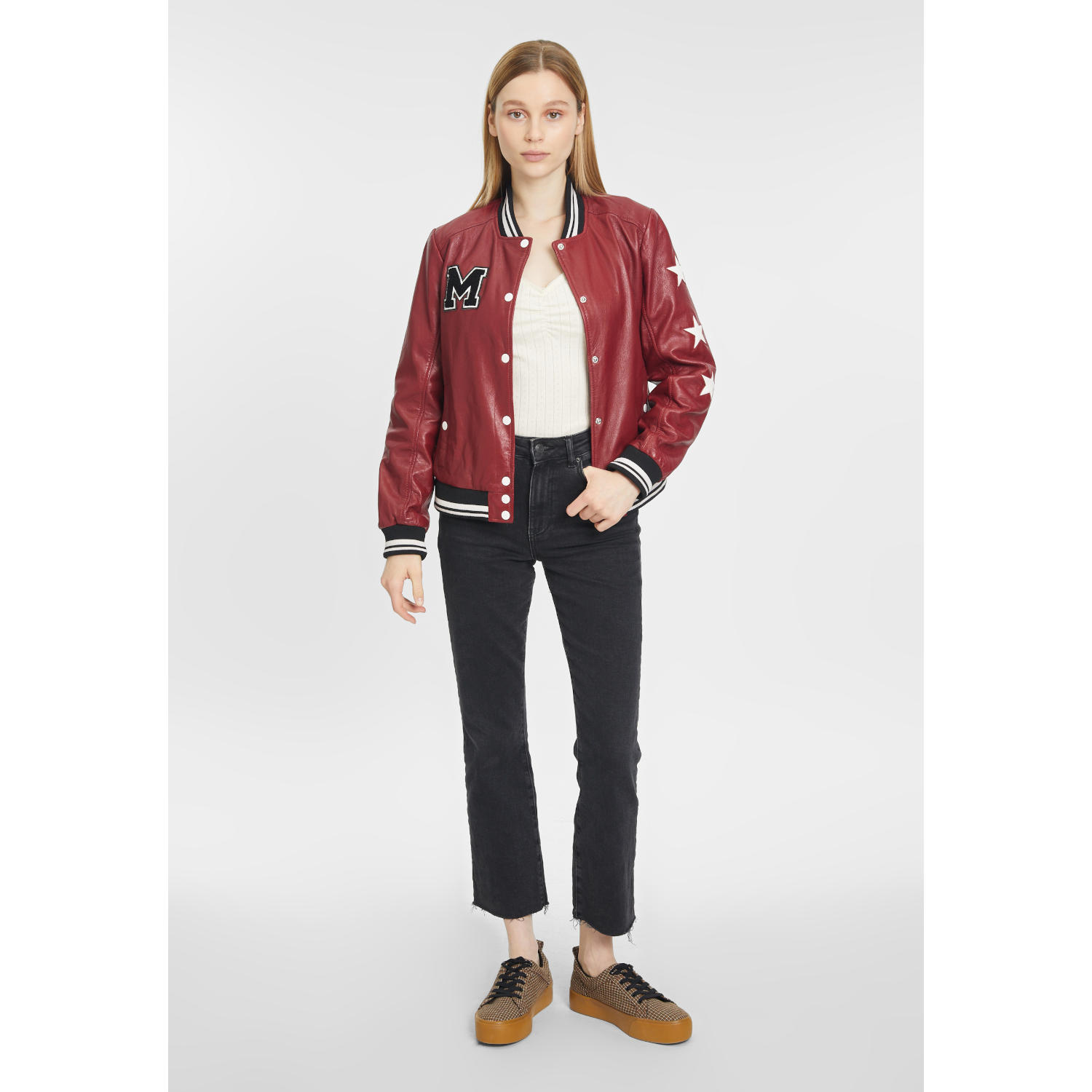 Geaca de Piele Dama Gipsy Rosie GWMooxy – Black Friday Geaca de Piele Dama Gipsy Rosie GWMooxy – Black Friday