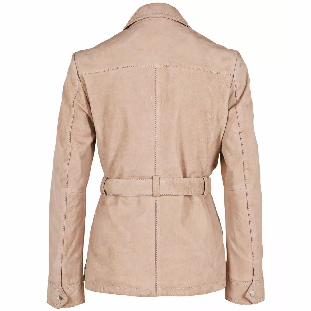 Geaca Lunga de Piele Dama Gipsy Maro Deschis GWNajla LNUV Geaca Lunga de Piele Dama Gipsy Maro Deschis GWNajla LNUV - readytowear.ro