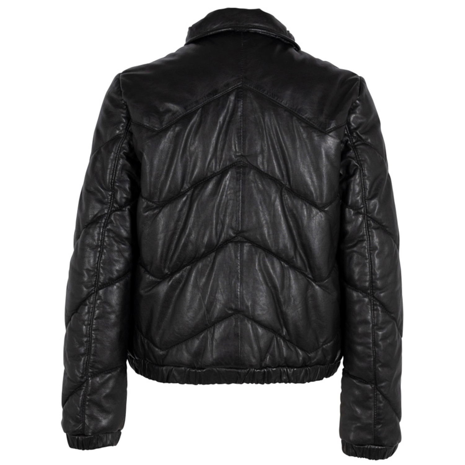 Geaca de Piele Dama Gipsy Neagra GWNele – IMBRACAMINTE