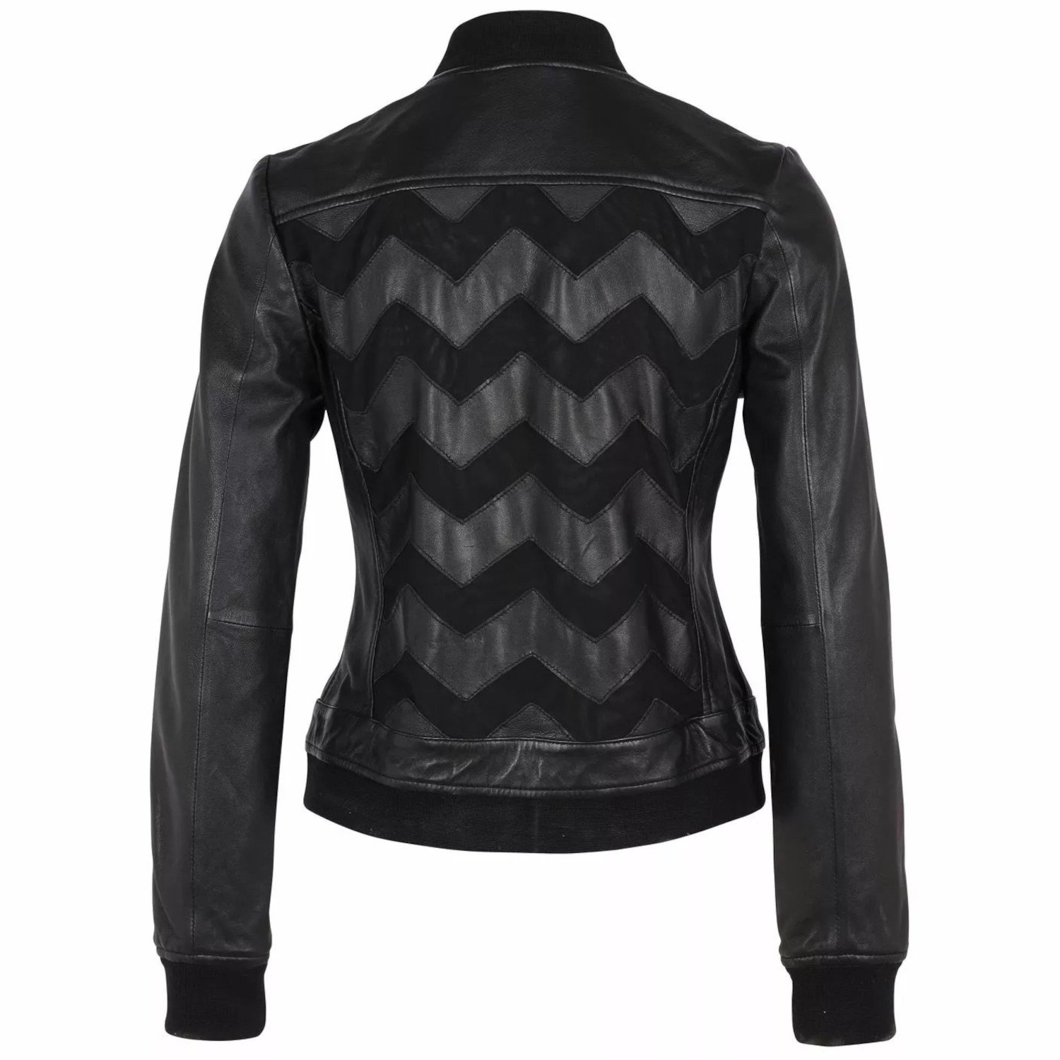 Geaca de Piele Dama Gipsy Neagra GWNili LELEV – IMBRACAMINTE