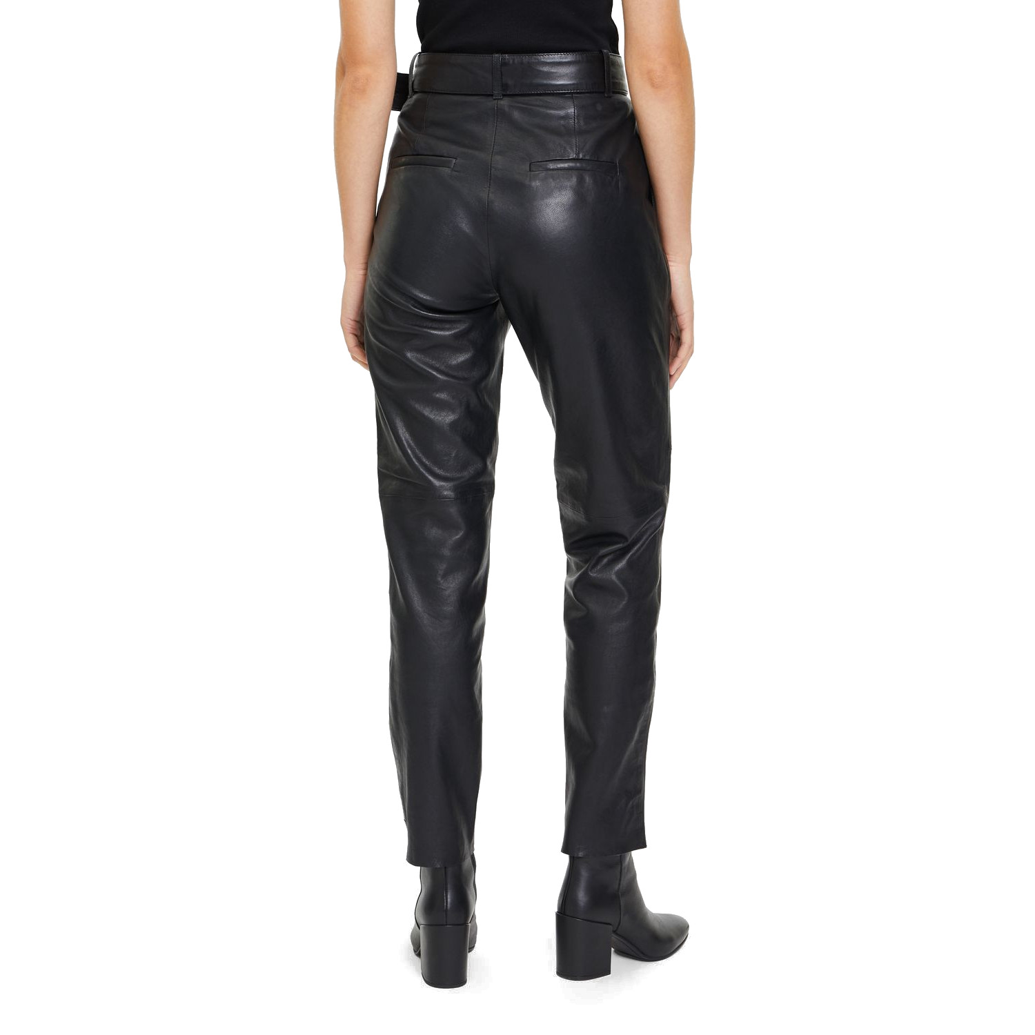 Pantaloni de Piele Dama Gipsy Negri GWNoreena – Pantaloni de Piele