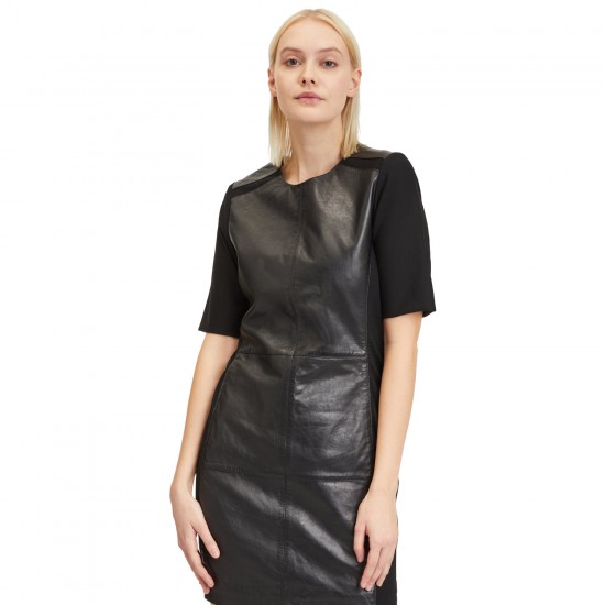 Rochie de Piele Dama Gipsy Neagra GWOlva Rochie de Piele Dama Gipsy Neagra GWOlva