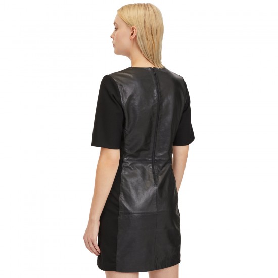 Rochie de Piele Dama Gipsy Neagra GWOlva Rochie de Piele Dama Gipsy Neagra GWOlva