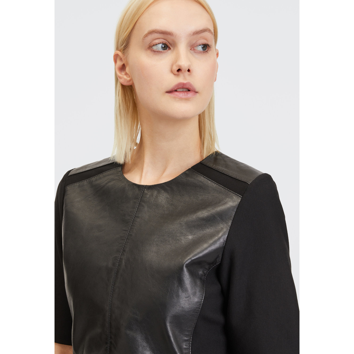 Rochie de Piele Dama Gipsy Neagra GWOlva – Black Friday