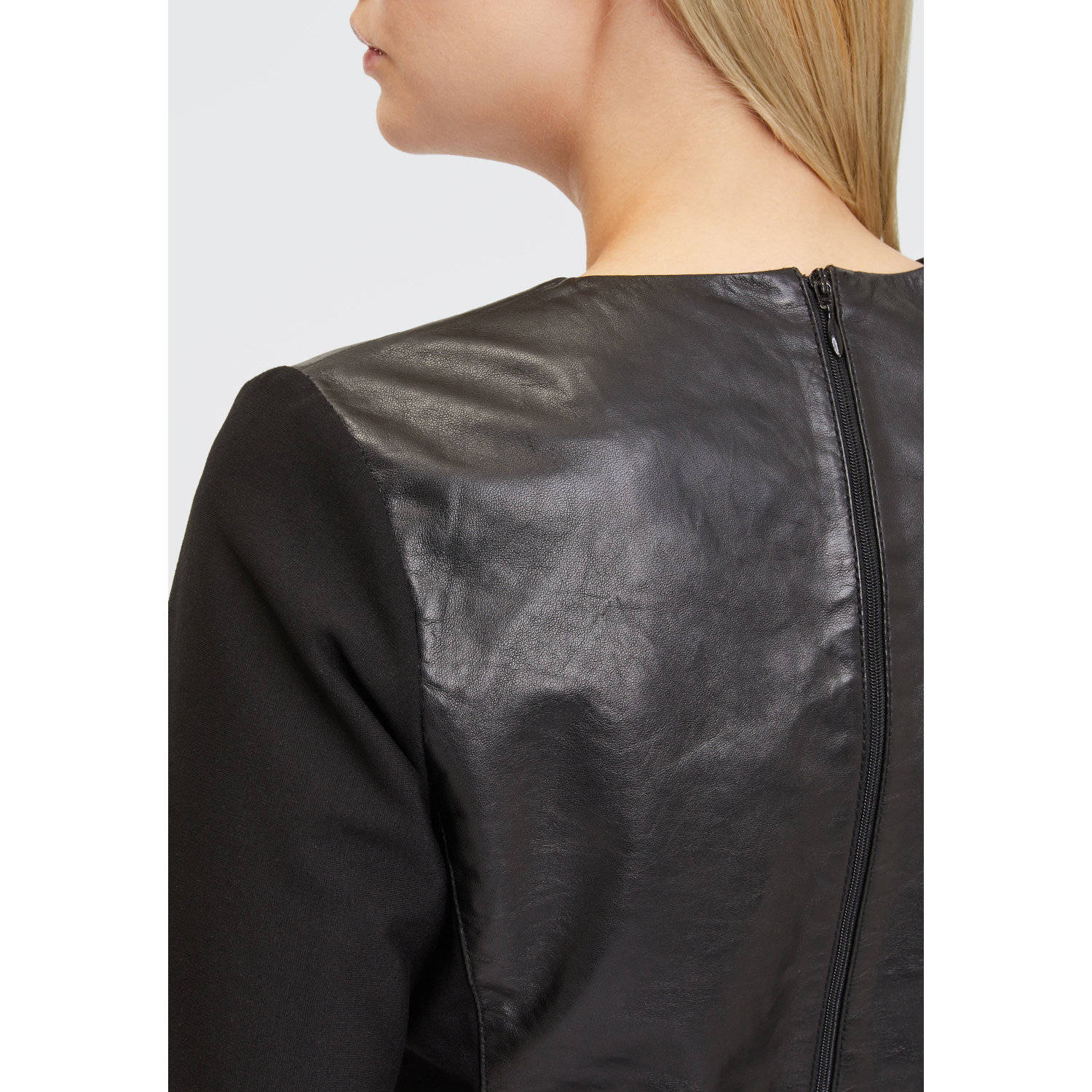 Rochie de Piele Dama Gipsy Neagra GWOlva – Black Friday