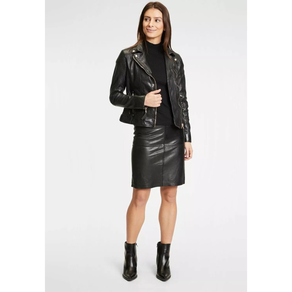 Geaca de Piele Dama Gipsy Neagra GWRaizel Geaca de Piele Dama Gipsy Neagra GWRaizel - readytowear.ro