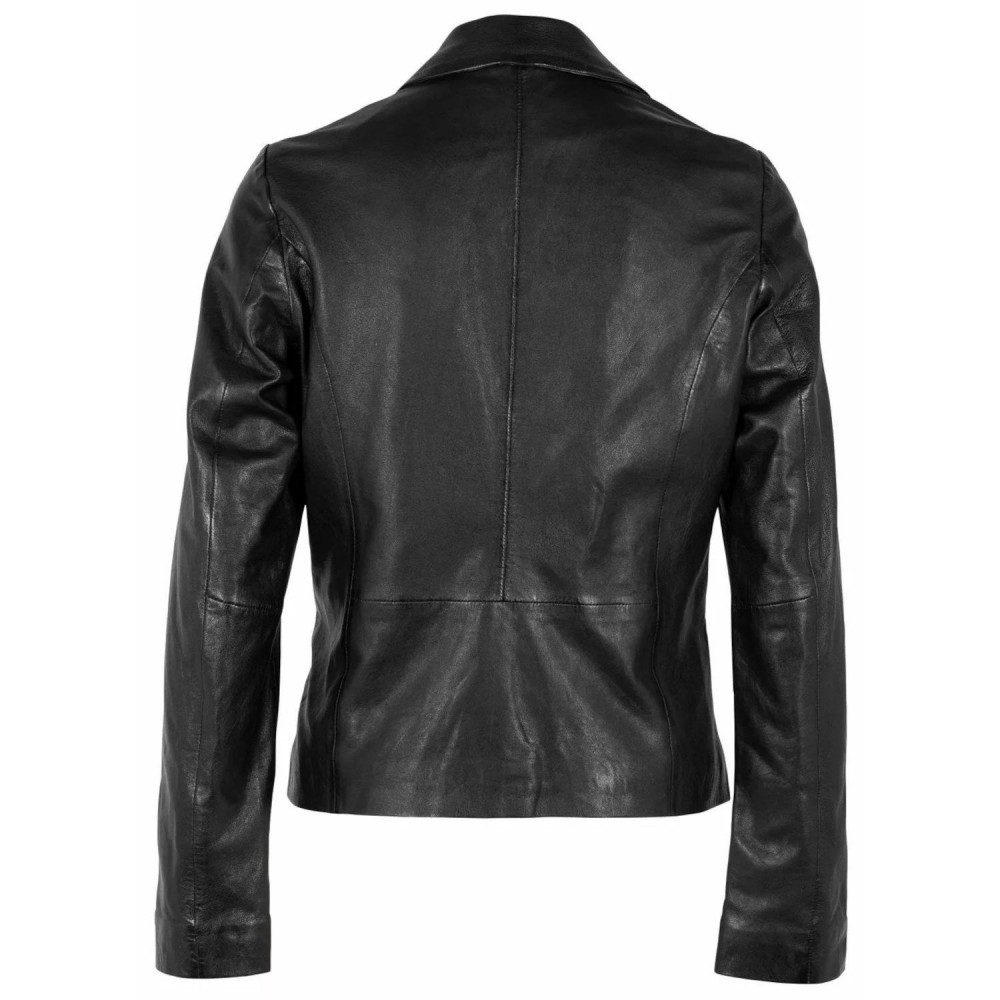 Geaca de Piele Dama Gipsy Neagra GWRenie Geaca de Piele Dama Gipsy Neagra GWRenie - readytowear.ro