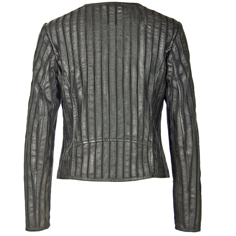 Geaca de Piele Dama Gipsy Neagra GWRhonda LELEV Geaca de Piele Dama Gipsy Neagra GWRhonda LELEV - readytowear.ro