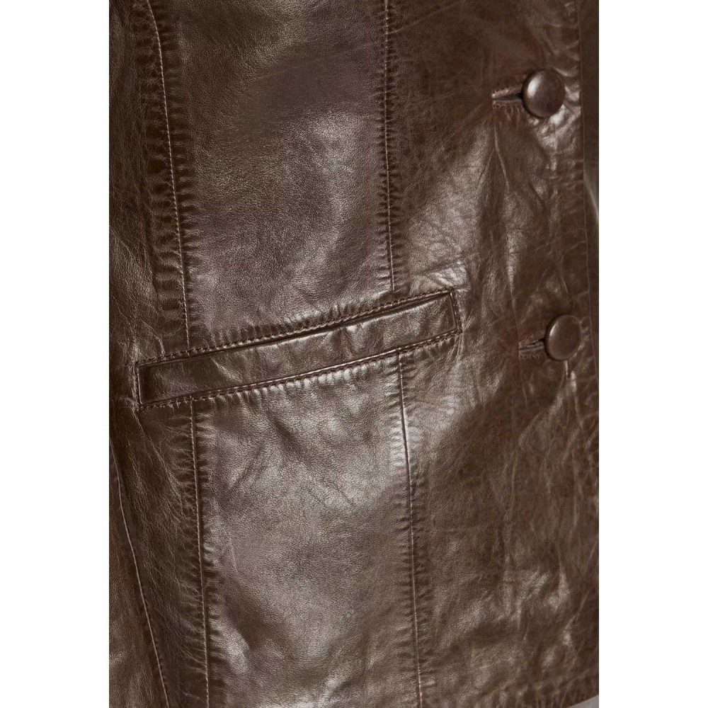 Geaca de Piele Dama Gipsy Maro Inchis GWRonia NSLONTV Geaca de Piele Dama Gipsy Maro Inchis GWRonia NSLONTV - readytowear.ro