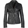 Geaca de Piele Dama Gipsy Neagra GWRonia NSLONTV - readytowear.ro