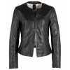 Geaca de Piele Dama Gipsy Neagra GWRubie Geaca de Piele Dama Gipsy Neagra GWRubie - readytowear.ro