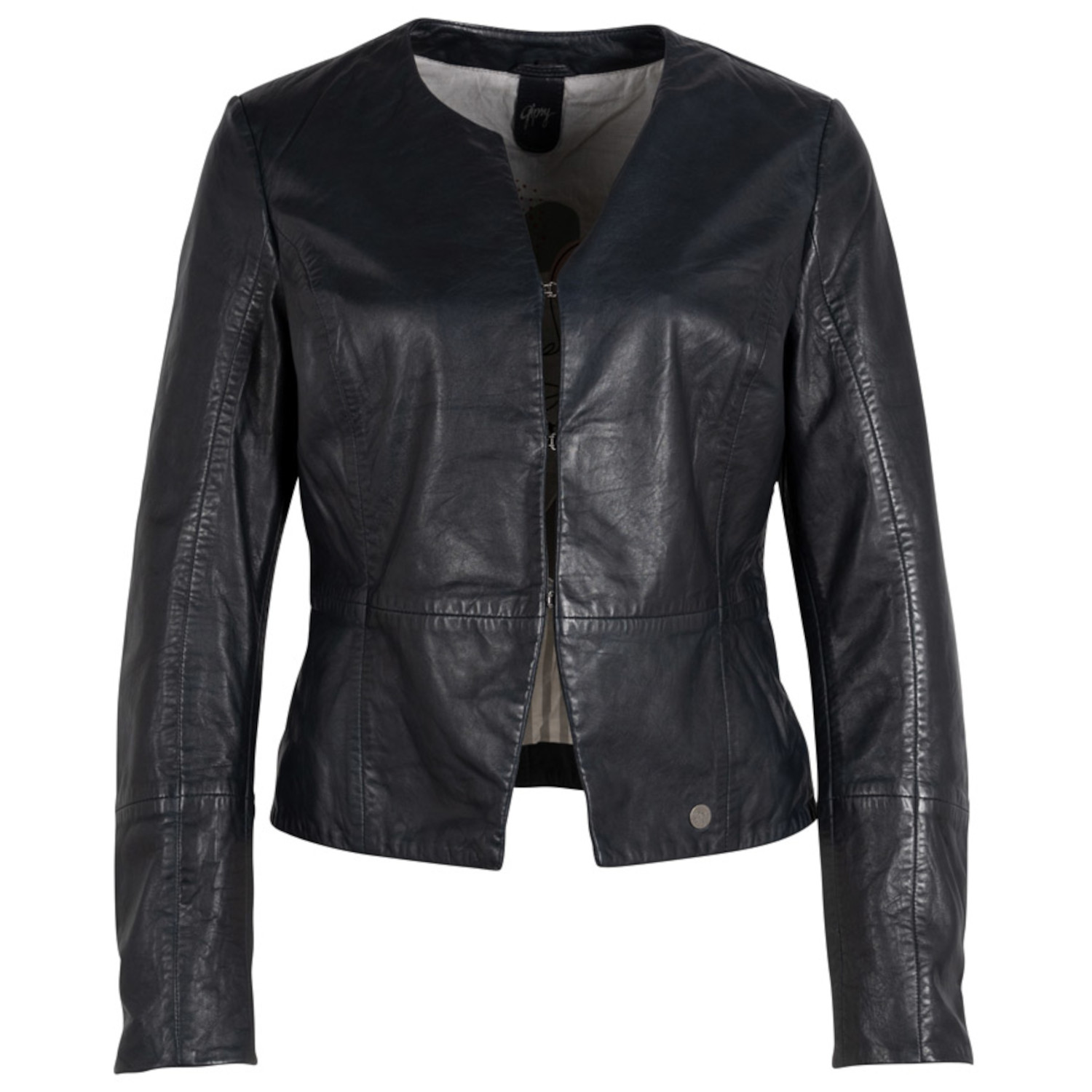 Geaca de Piele Dama Gipsy Bleumarin GWRubie – Black Friday