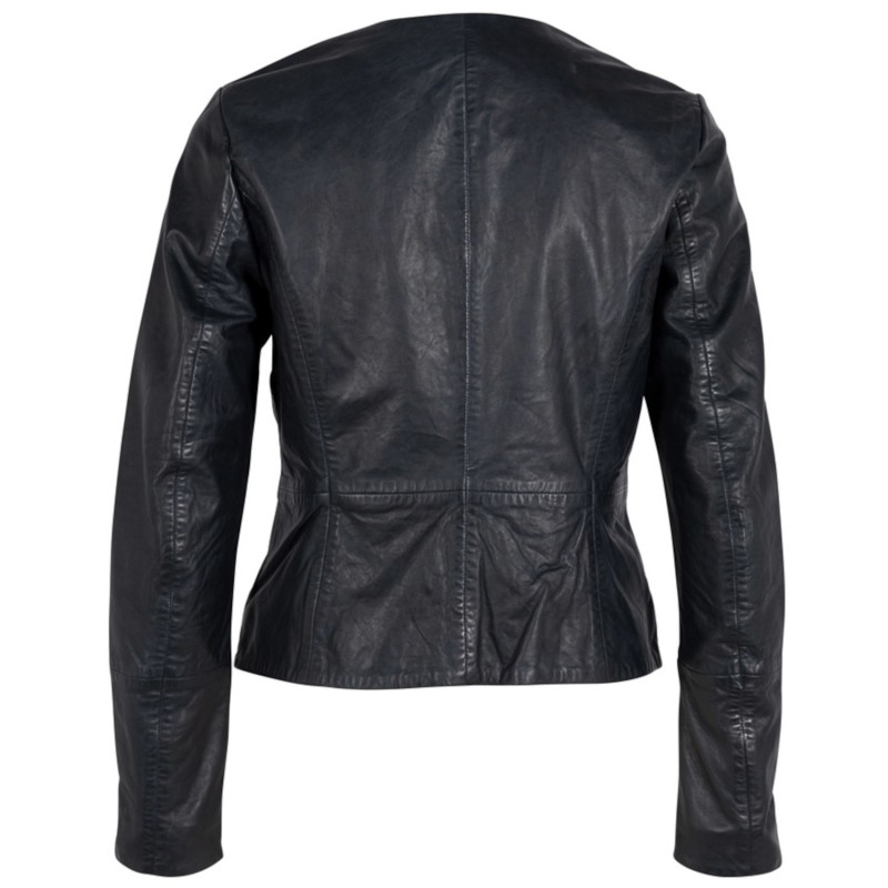 Geaca de Piele Dama Gipsy Bleumarin GWRubie – IMBRACAMINTE