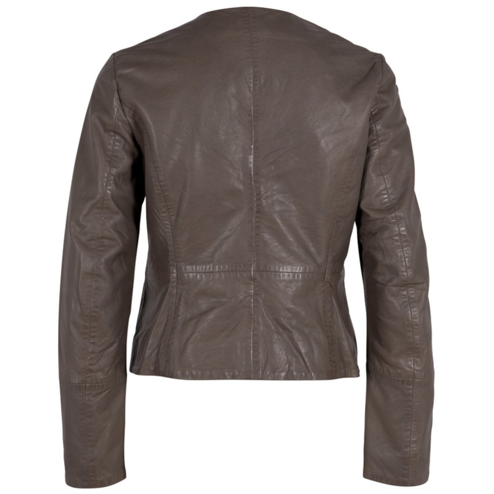 Geaca de Piele Dama Gipsy Maro Inchis GWRubie Geaca de Piele Dama Gipsy Maro Inchis GWRubie - readytowear.ro