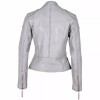Geaca de Piele Dama Gipsy Gri Argintiu GWSafiya LDOV Geaca de Piele Dama Gipsy Gri Argintiu GWSafiya LDOV - readytowear.ro