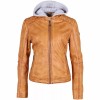 Geaca de Piele Dama Gipsy Coniac Deschis GWSallie LAMAS Geaca de Piele Dama Gipsy Coniac Deschis GWSallie LAMAS - readytowear.ro