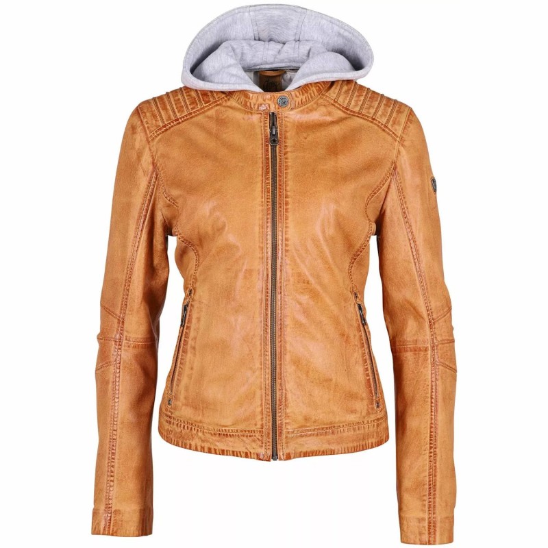 Geaca de Piele Dama Gipsy Coniac Deschis GWSallie LAMAS – IMBRACAMINTE Geaca de Piele Dama Gipsy Coniac Deschis GWSallie LAMAS – IMBRACAMINTE