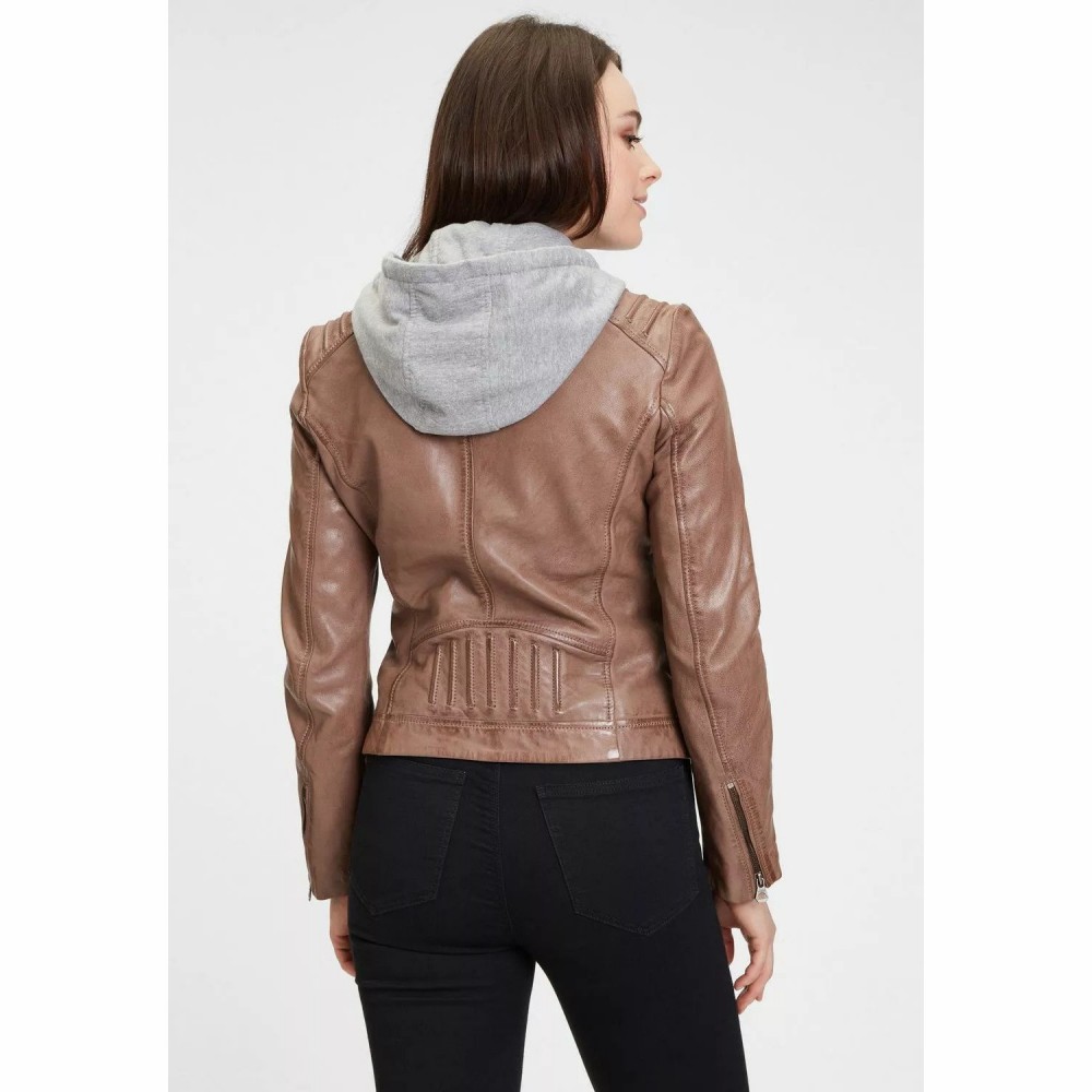 Geaca de Piele Dama Gipsy Maro Inchis GWSallie LAMAS Geaca de Piele Dama Gipsy Maro Inchis GWSallie LAMAS - readytowear.ro