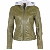 Geaca de Piele Dama Gipsy Olive GWSallie LAMAS Geaca de Piele Dama Gipsy Olive GWSallie LAMAS - readytowear.ro