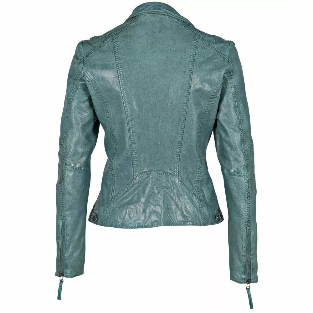 Geaca de Piele Dama Gipsy Turcoaz GWSeana LAMAXV Geaca de Piele Dama Gipsy Turcoaz GWSeana LAMAXV - readytowear.ro