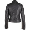 Geaca de Piele Dama Gipsy Neagra GWSinta LRPEV - readytowear.ro