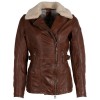 Geaca de Piele Dama Gipsy Coniac GWSkara – IMBRACAMINTE