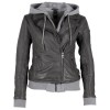 Geaca de Piele Dama Gipsy Antracit GWSkyla LEGV Geaca de Piele Dama Gipsy Antracit GWSkyla LEGV - readytowear.ro