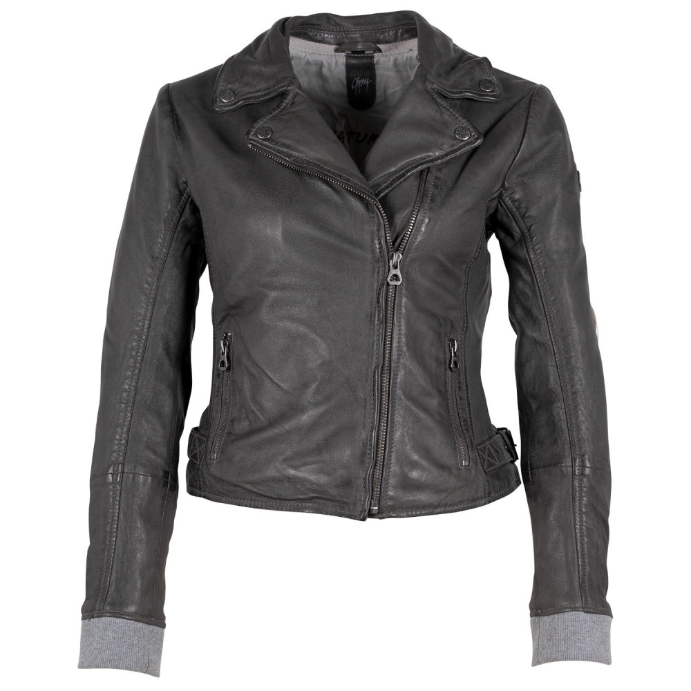 Geaca de Piele Dama Gipsy Antracit GWSkyla LEGV Geaca de Piele Dama Gipsy Antracit GWSkyla LEGV - readytowear.ro