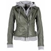 Geaca de Piele Dama Gipsy Verde Inchis GWSkyla LEGV Geaca de Piele Dama Gipsy Verde Inchis GWSkyla LEGV - readytowear.ro