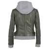 Geaca de Piele Dama Gipsy Verde Inchis GWSkyla LEGV Geaca de Piele Dama Gipsy Verde Inchis GWSkyla LEGV - readytowear.ro