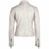 Geaca de Piele Dama Gipsy Alb Galbui GWSpecially LVANV Geaca de Piele Dama Gipsy Alb Galbui GWSpecially LVANV - readytowear.ro