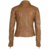 Geaca de Piele Dama Gipsy Camel GWSpecially LVANV - readytowear.ro