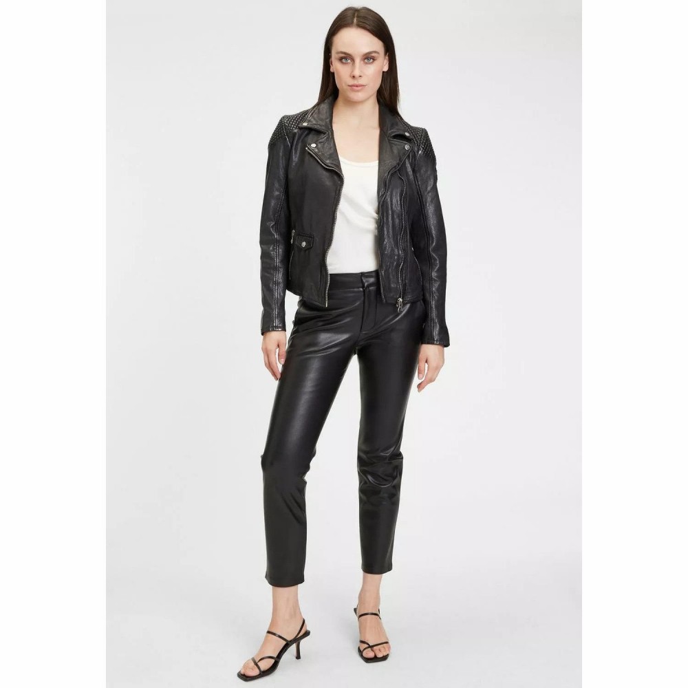 Geaca de Piele Dama Gipsy Neagra GWSpecially LVANV Geaca de Piele Dama Gipsy Neagra GWSpecially LVANV - readytowear.ro