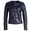 Geaca de Piele Dama Gipsy Bleumarin GWSurlea Geaca de Piele Dama Gipsy Bleumarin GWSurlea - readytowear.ro