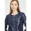 Geaca de Piele Dama Gipsy Bleumarin GWSurlea Geaca de Piele Dama Gipsy Bleumarin GWSurlea - readytowear.ro