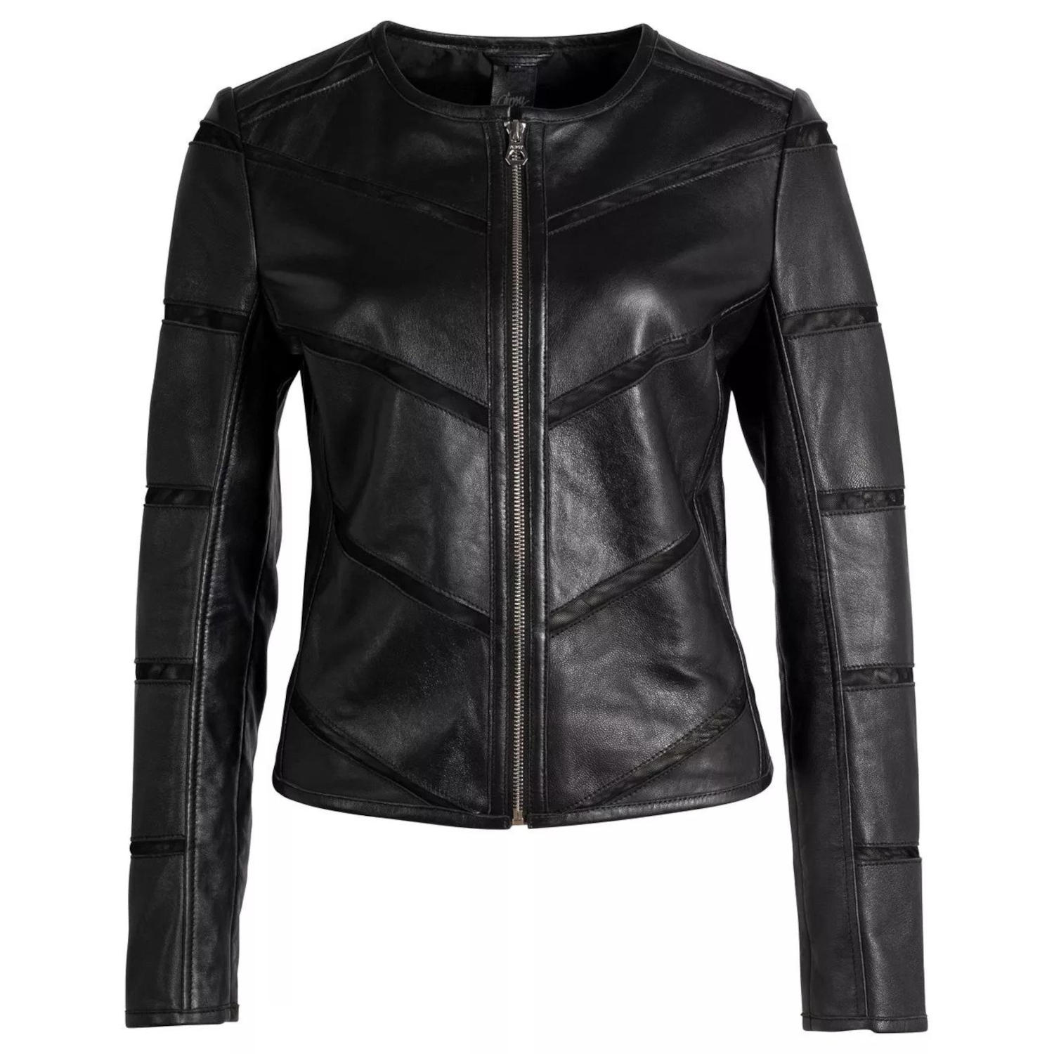 Geaca de Piele Dama Gipsy Neagra GWSurlea LELEV – IMBRACAMINTE Geaca de Piele Dama Gipsy Neagra GWSurlea LELEV – IMBRACAMINTE