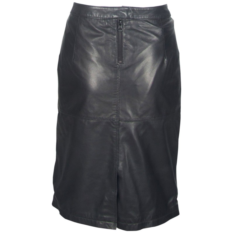 Fusta de Piele Dama Gipsy Neagra GWSwante – Black Friday