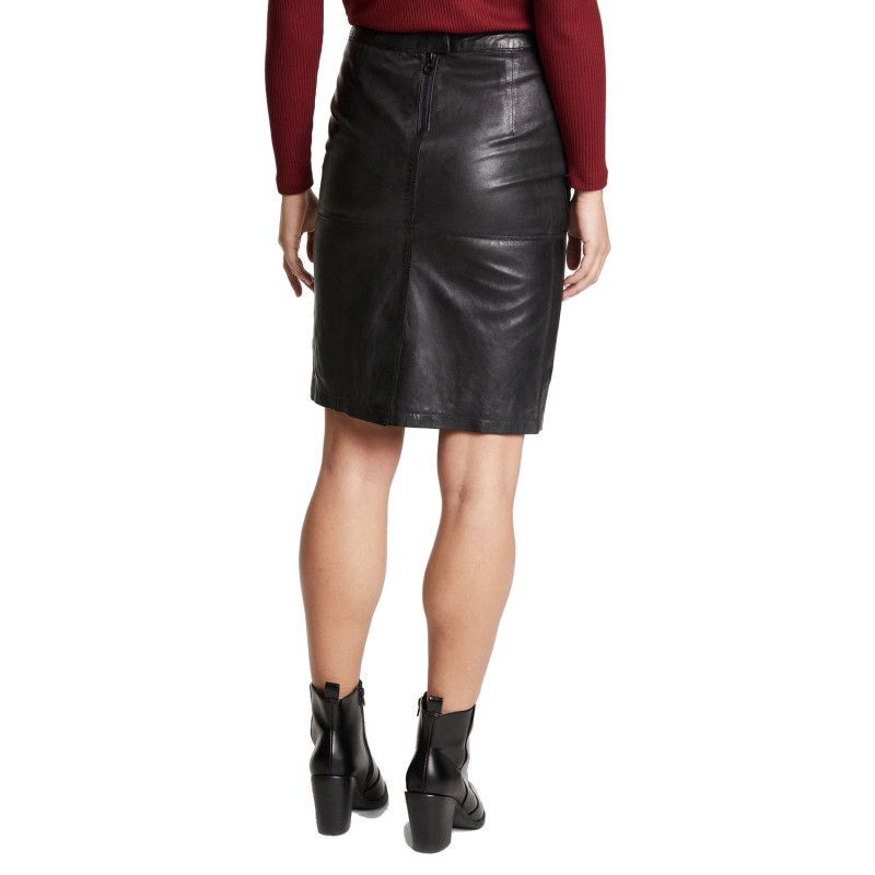 Fusta de Piele Dama Gipsy Neagra GWSwante – Black Friday