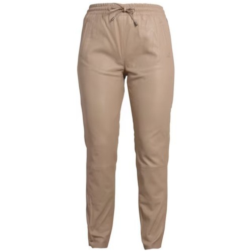 Pantaloni de Piele Dama Gipsy Bej GWTariza