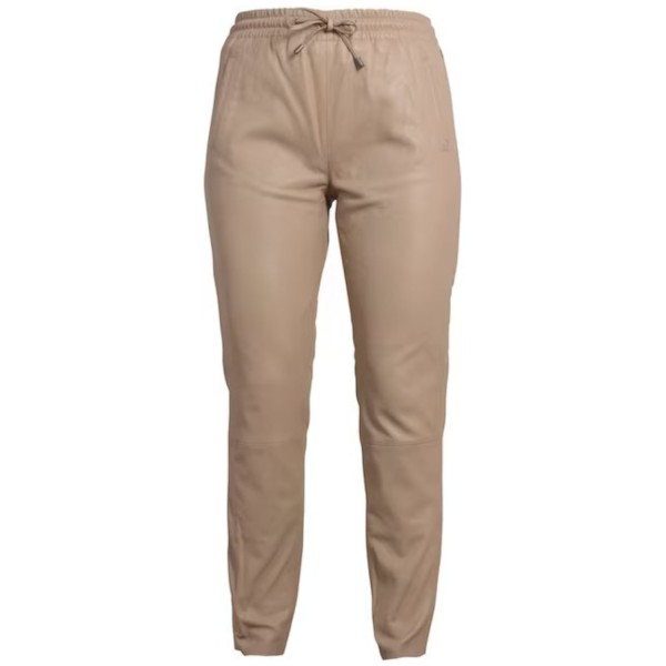 Pantaloni de Piele Dama Gipsy Bej GWTariza – Black Friday — fotografia 1