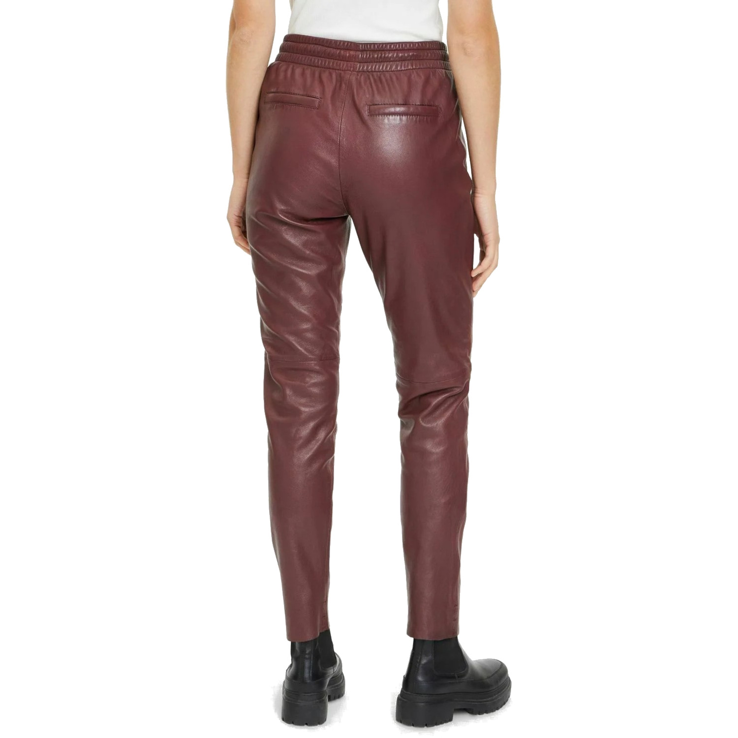 Pantaloni de Piele Dama Gipsy Bordo GWTariza – Black Friday Pantaloni de Piele Dama Gipsy Bordo GWTariza – Black Friday