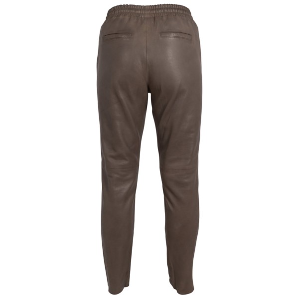 Pantaloni de Piele Dama Gipsy Maro Inchis GWTariza – Black Friday — fotografia 2