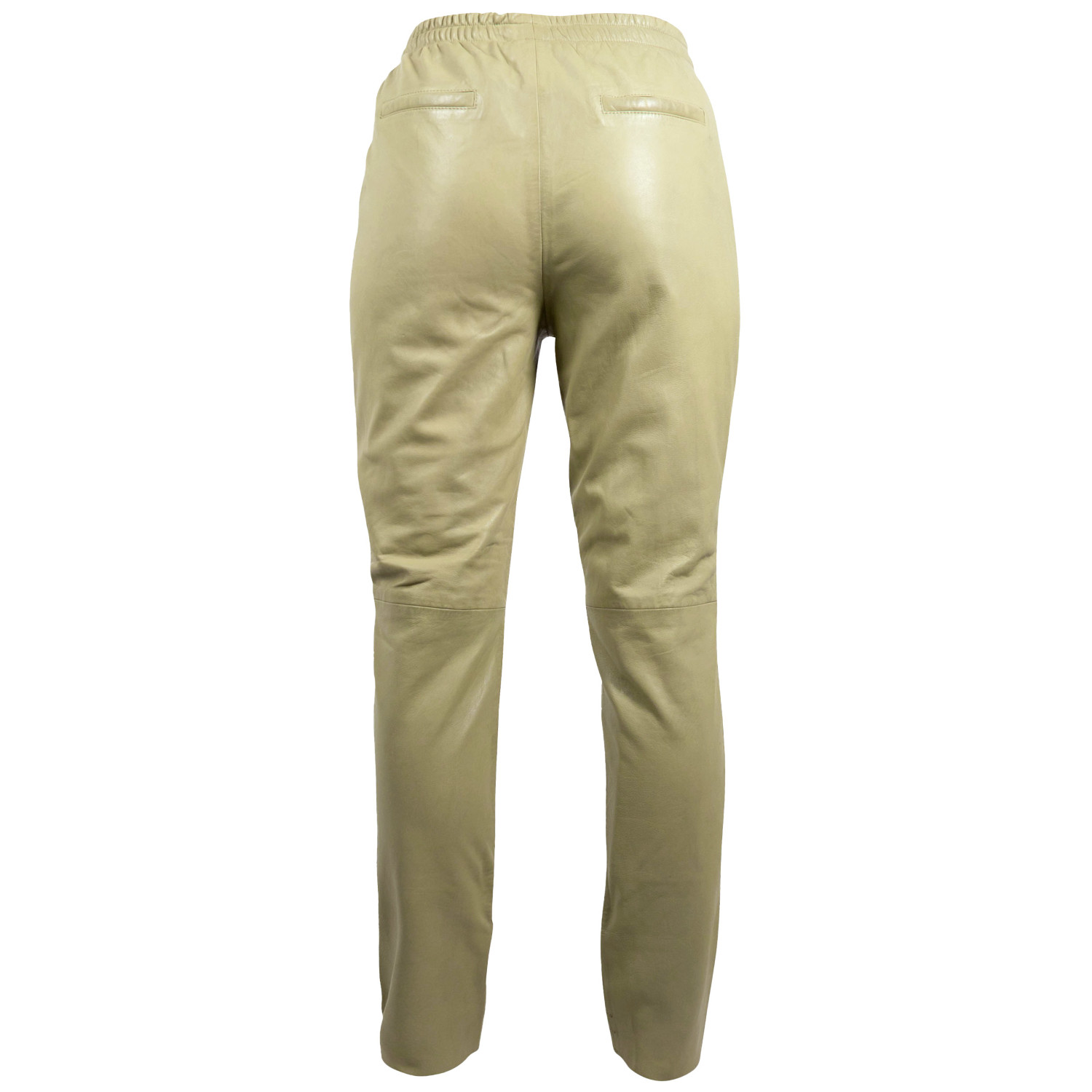 Pantaloni de Piele Dama Gipsy Verde Salvie GWTariza – IMBRACAMINTE