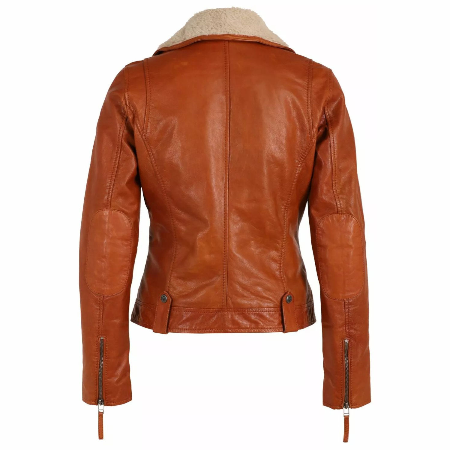 Geaca de Iarna din Piele Dama Gipsy Coniac GWTyla – IMBRACAMINTE