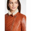 Geaca de Iarna din Piele Dama Gipsy Coniac GWTyla Geaca de Iarna din Piele Dama Gipsy Coniac GWTyla - readytowear.ro
