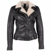 Geaca de Iarna din Piele Dama Gipsy Neagra GWTyla Geaca de Iarna din Piele Dama Gipsy Neagra GWTyla - readytowear.ro