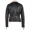 Geaca de Iarna din Piele Dama Gipsy Neagra GWTyla – Black Friday